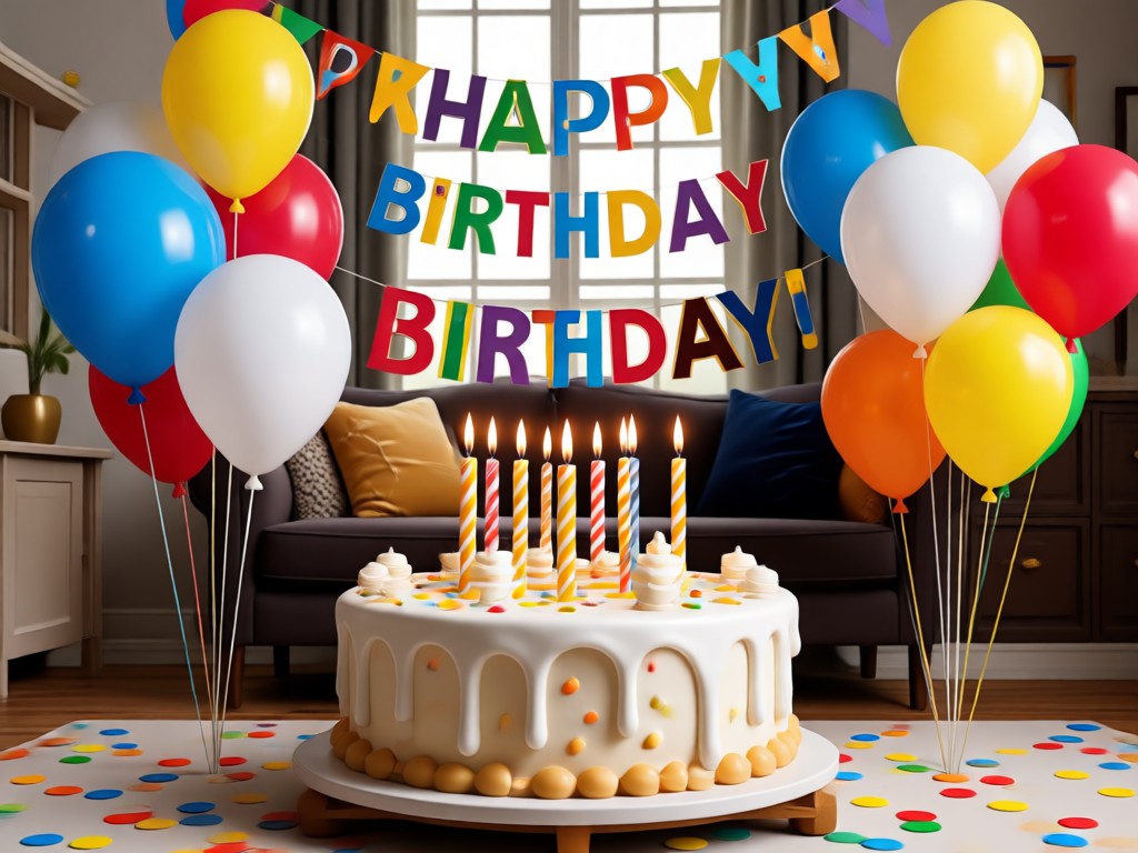 Free high quality AI birthday portrait