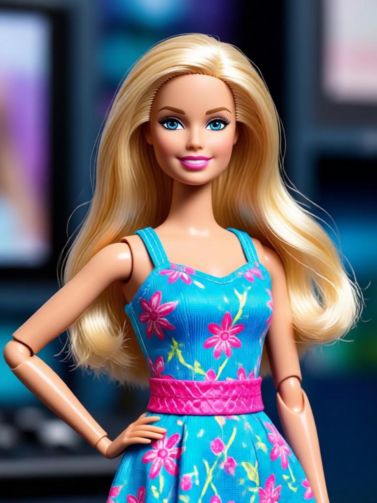 AI Barbie Doll Pink Klasik