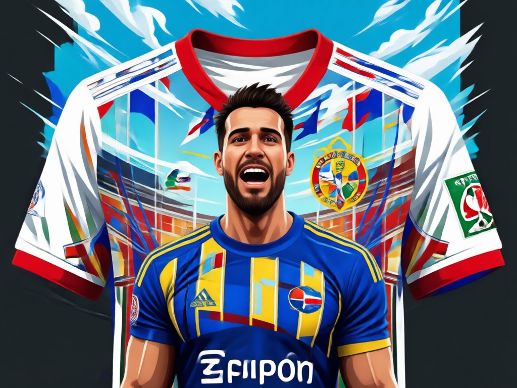 Customize jersey name and number on photo
