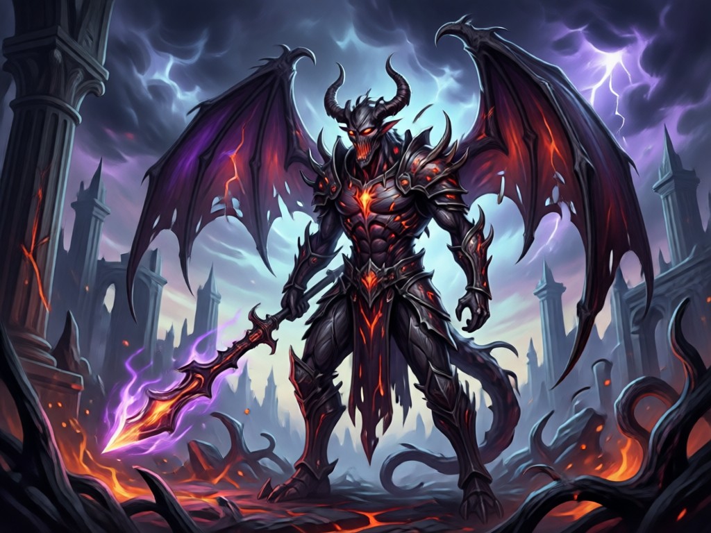 Photo stylized into dark fantasy AI artwork