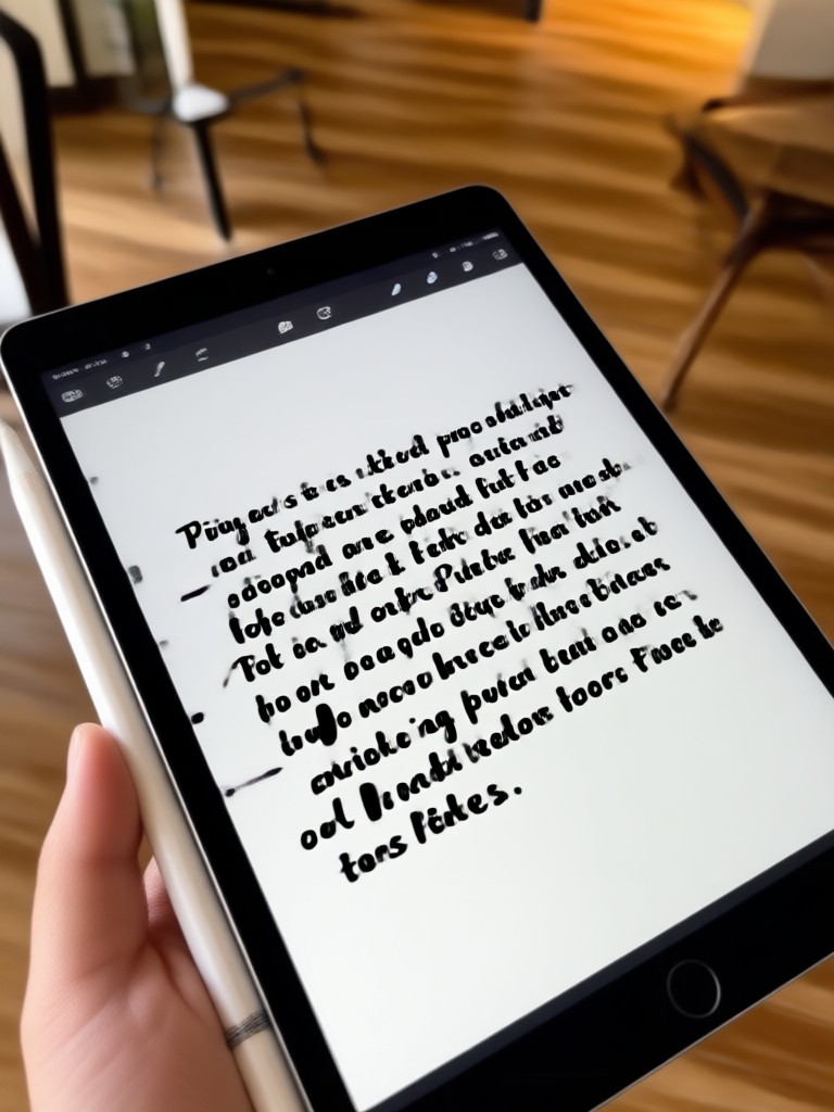 Sale announcement text on a retail store image