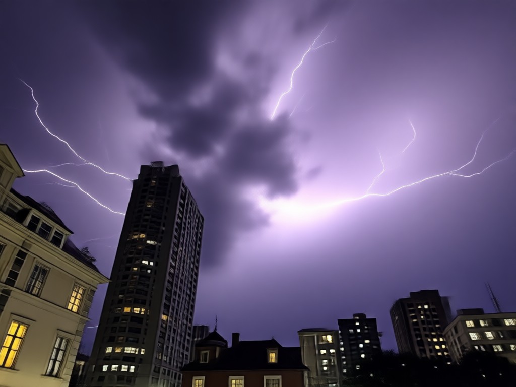 Customizable thunderstorm video styles AI generator