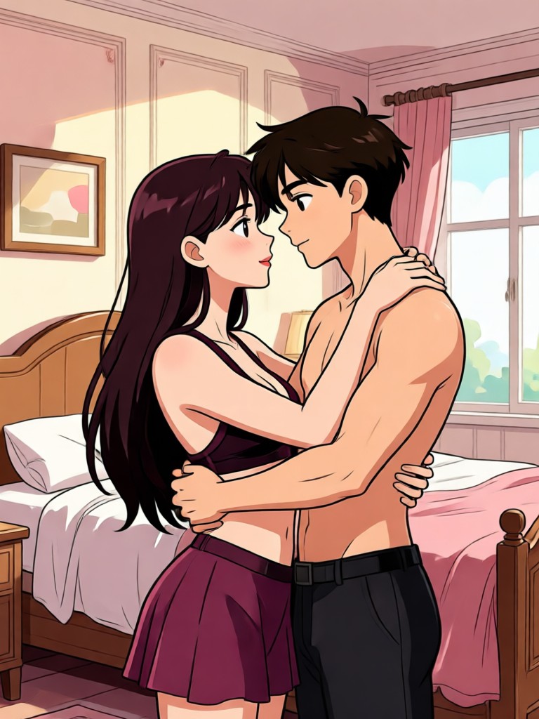 Adegan Animasi Lesbian 3