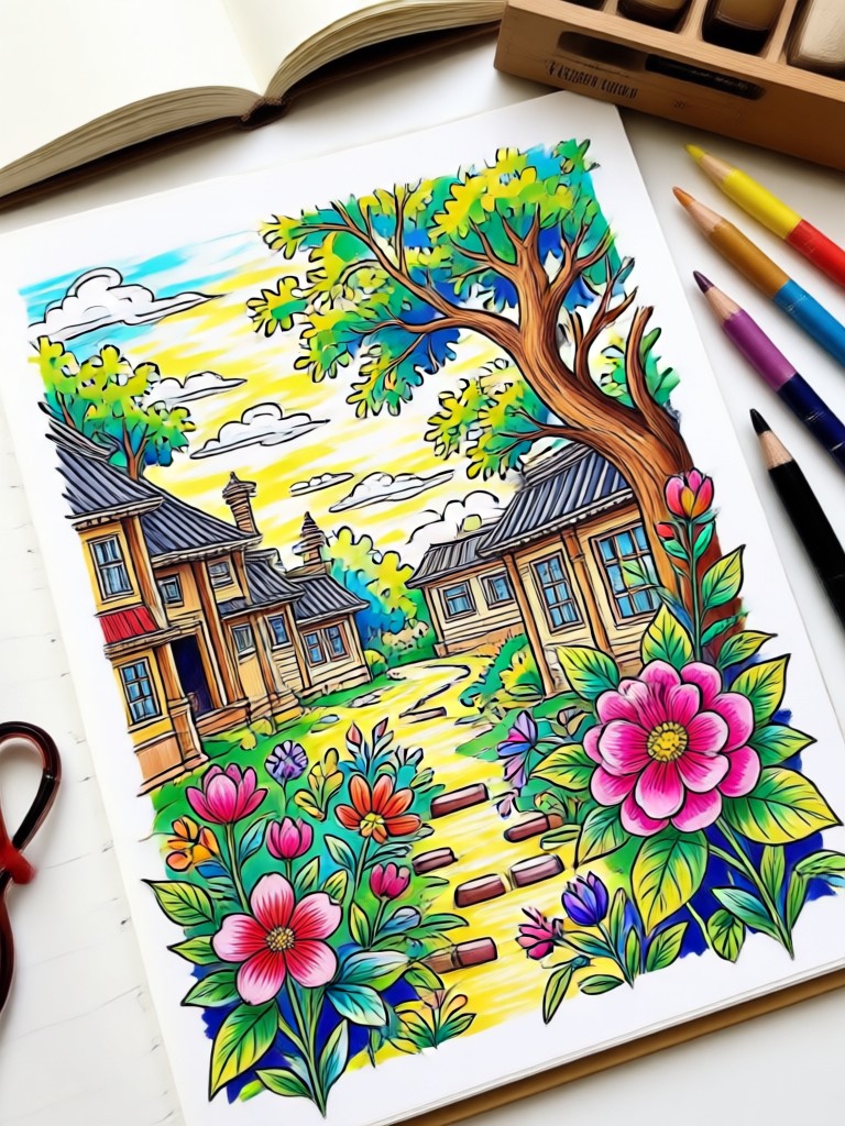 Intricate Mandala & Geometric Coloring Pages
