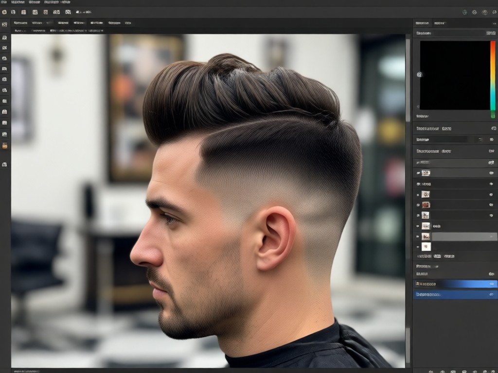 Realistische AI Taper Fade Simulation