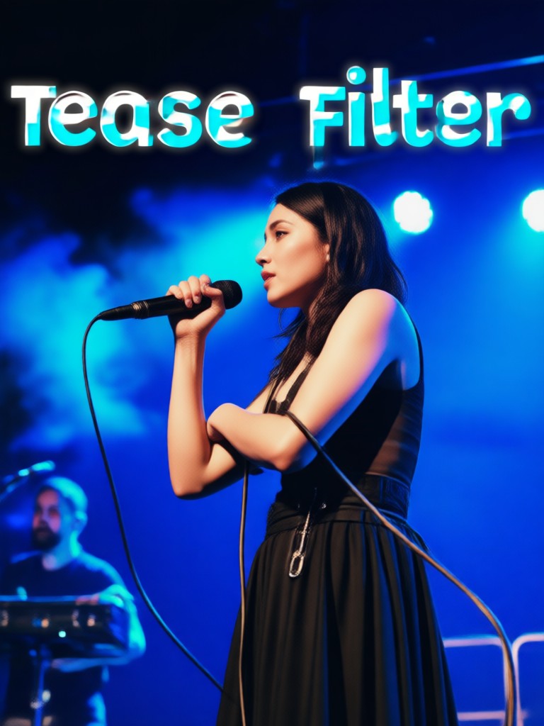 profil samping filter blue stage tease