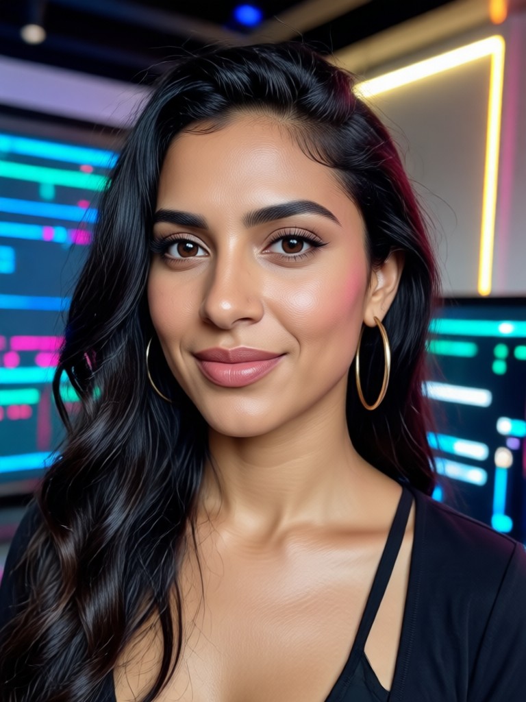 Fantasy Latina Character AI Art