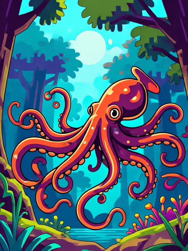 Personagem do Squid Game em IA com um olhar desafiador