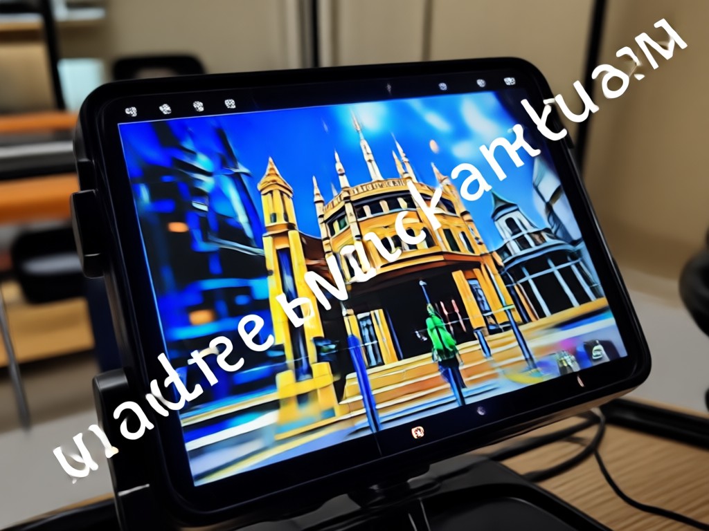 Low resolution image upscaled with AI