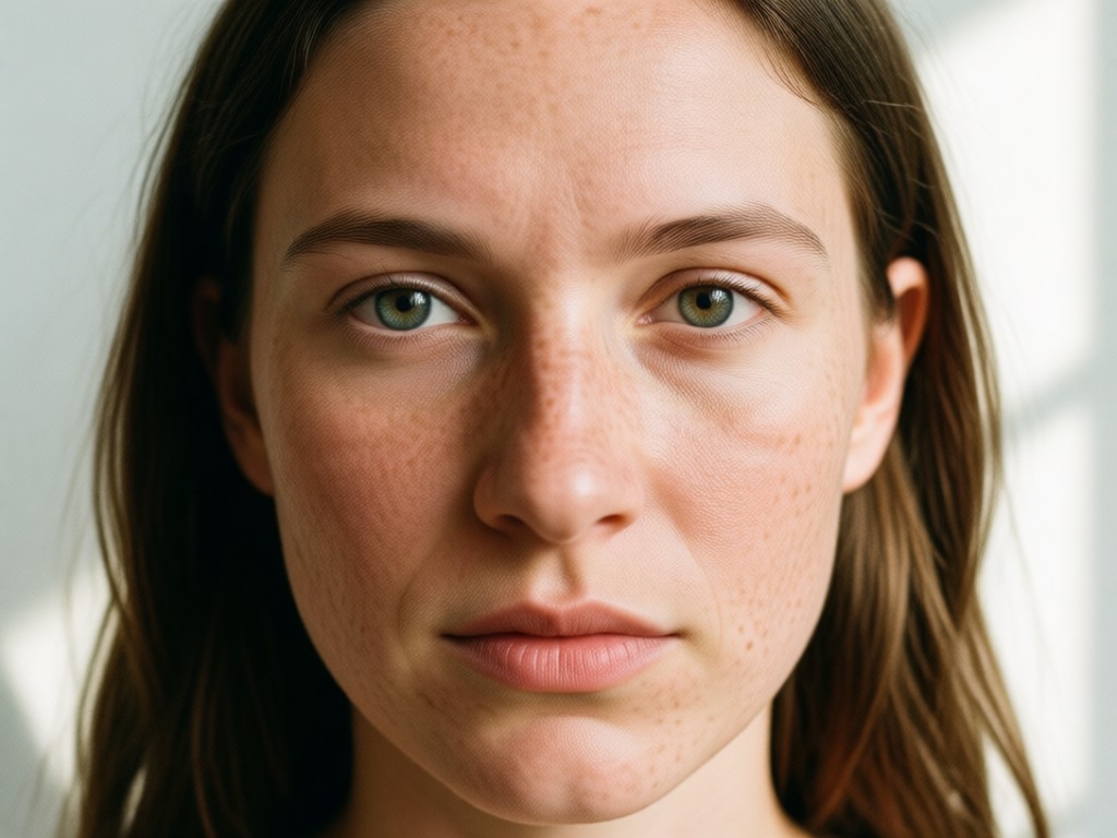 Create trendy social media freckle looks