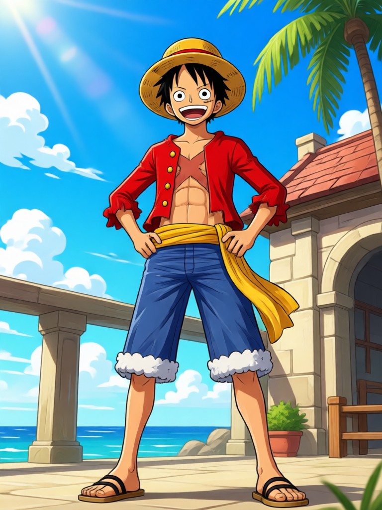 Straw Hat pirate crew original character