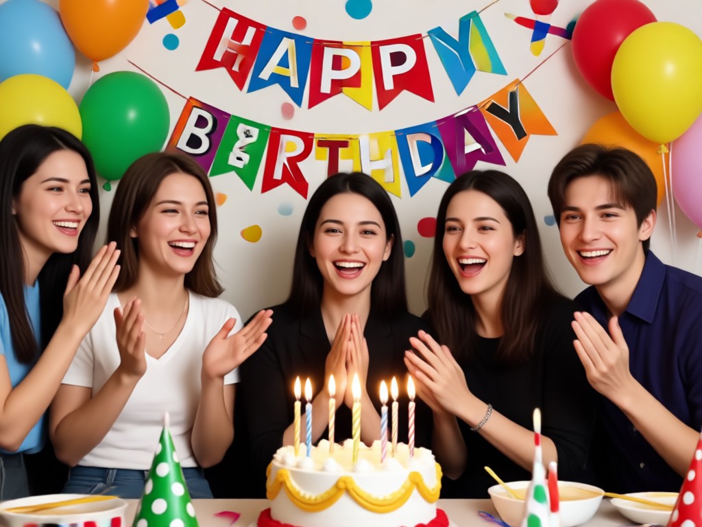 パーソナライズされたバースデービデオにテキストと音楽を追加