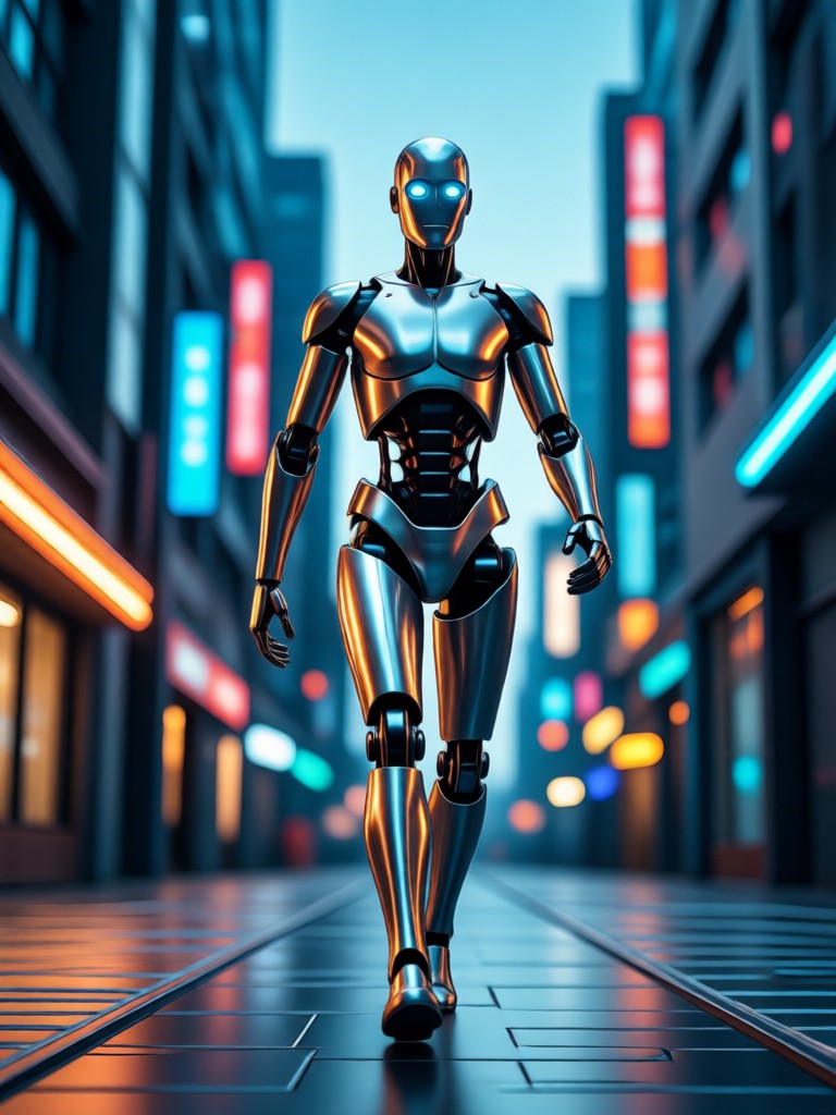 AI walking video generator transforming a photo into a walking animation