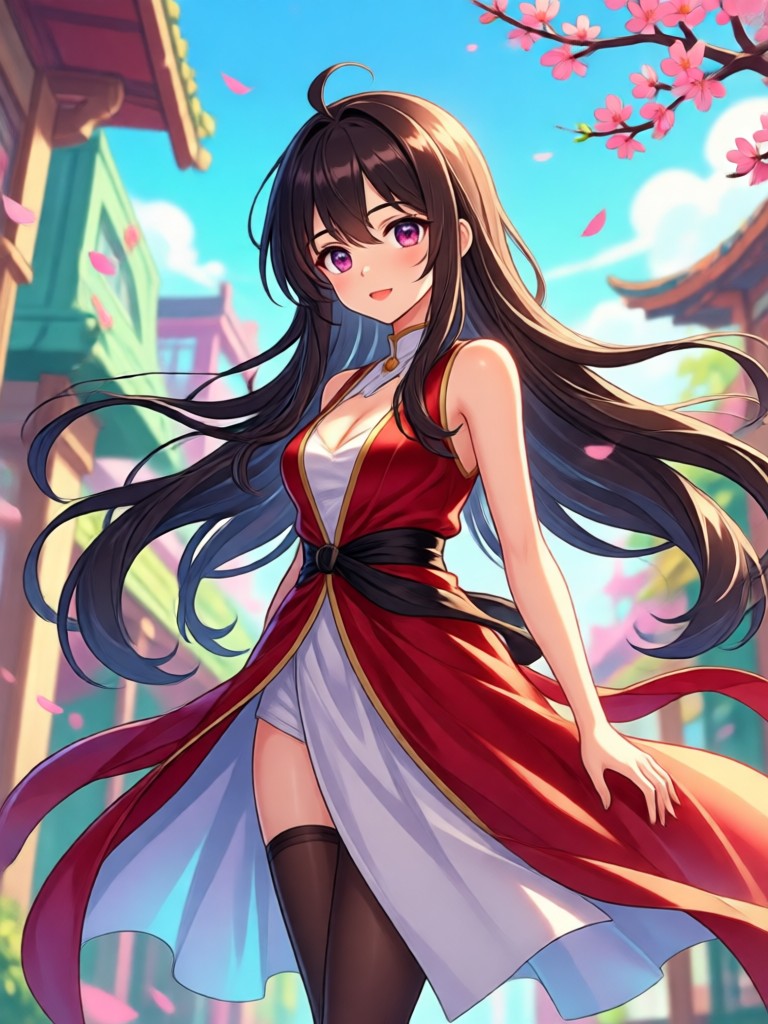 Retrato transformado al estilo anime shonen