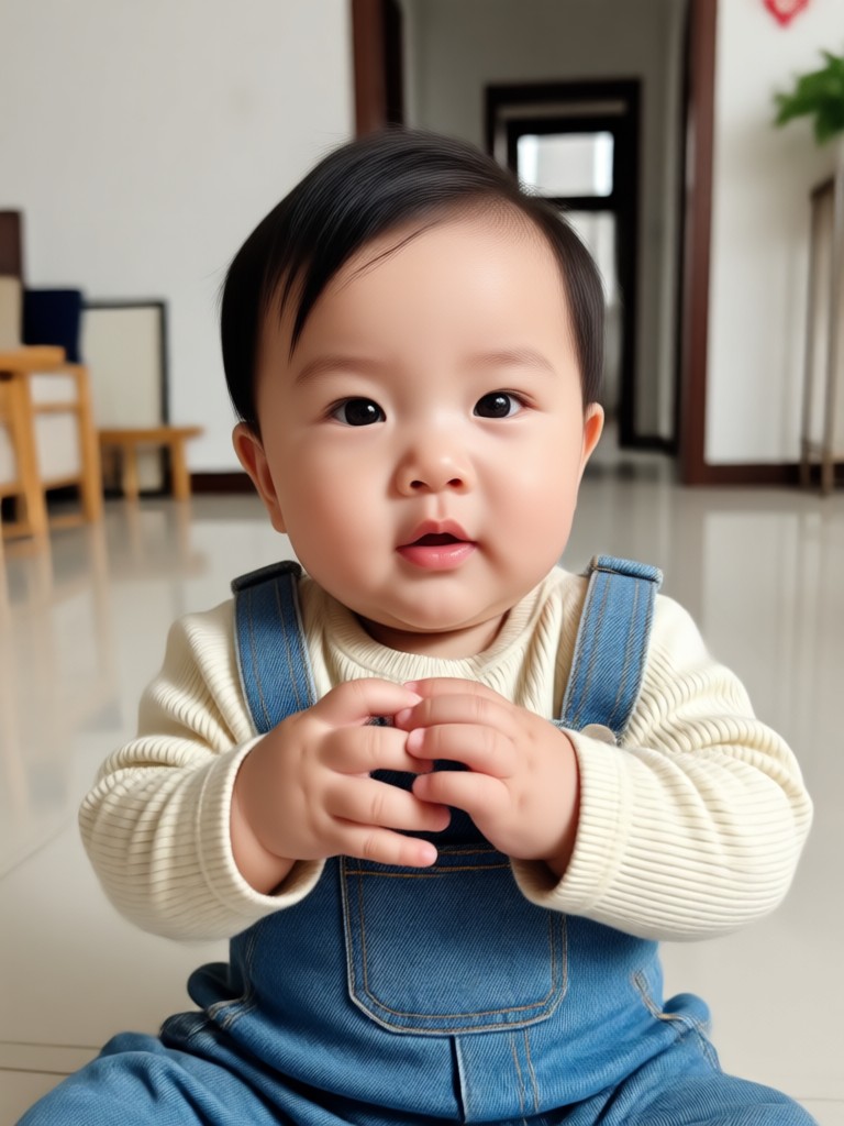 Baby meme with funny caption