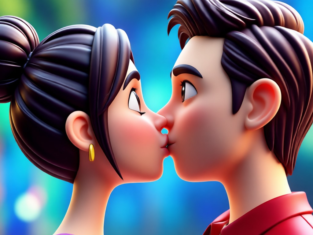 AI generate kiss from single photo