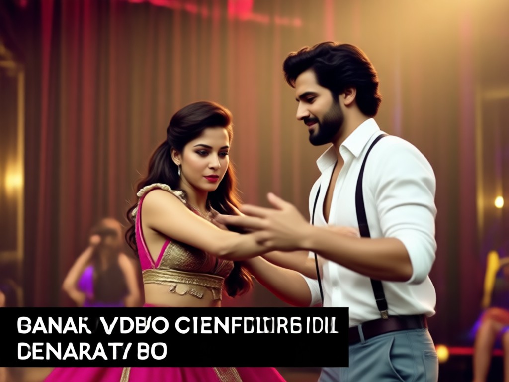Authentic Bollywood dance choreography AI