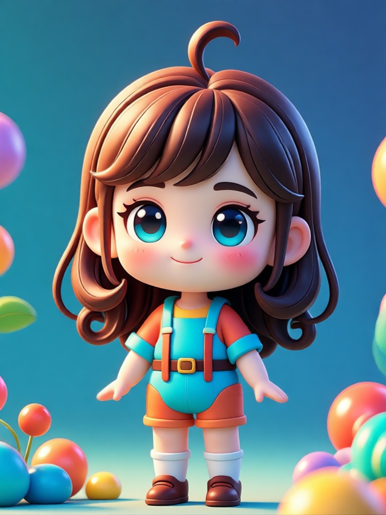 Anime-Schuluniform-Style-3D-Chibi