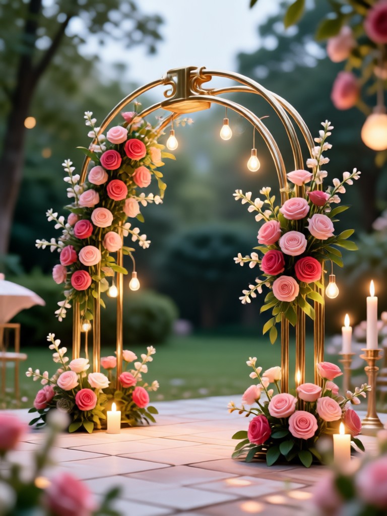Rustic barn wedding reception AI concept