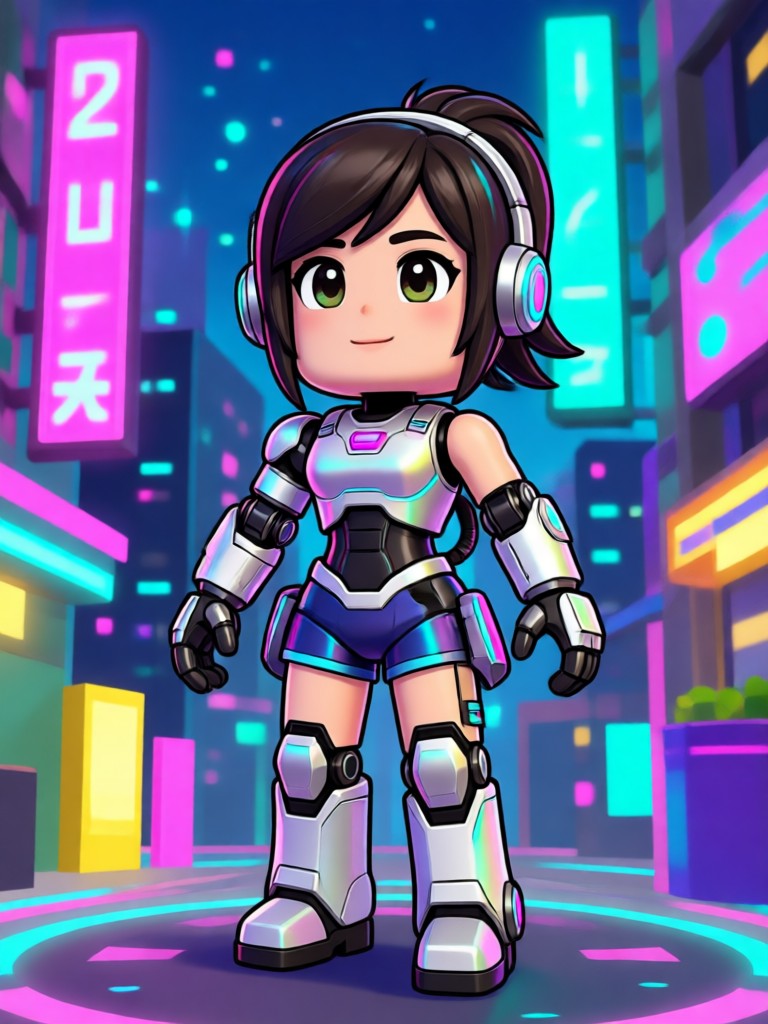 Sci fi astronaut Roblox avatar