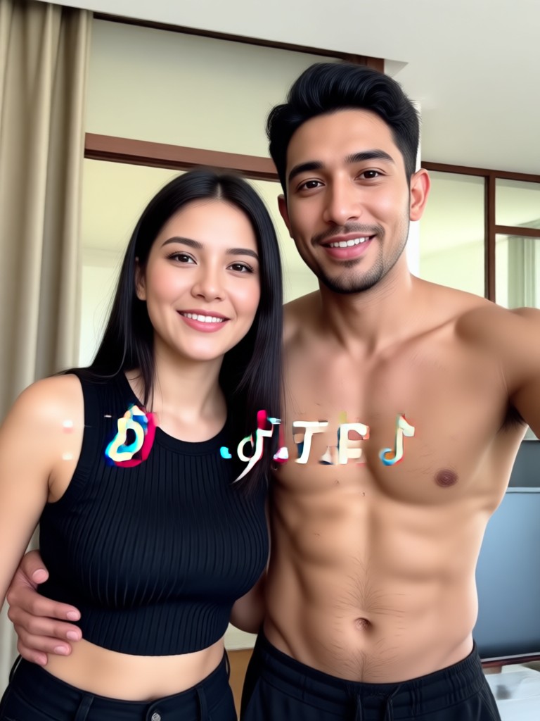 Travel couple montage TikTok template