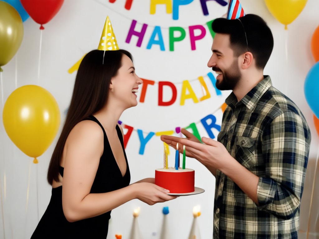 Comparison of photo vs AI animated birthday couple video
