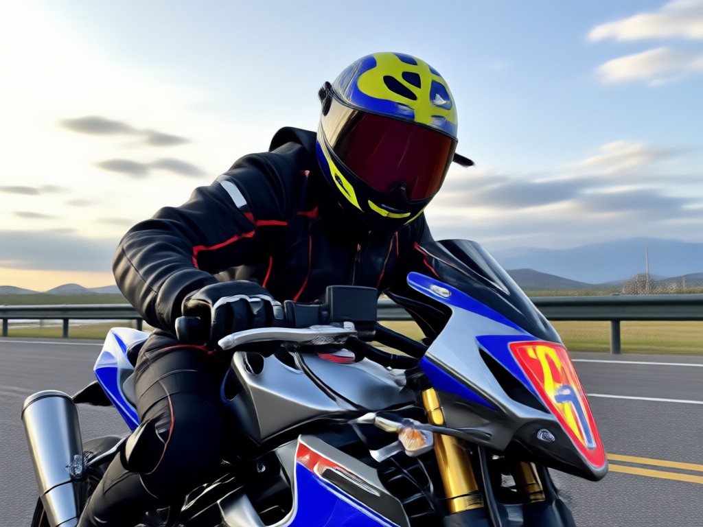 AI photo to motorcycle transformation example