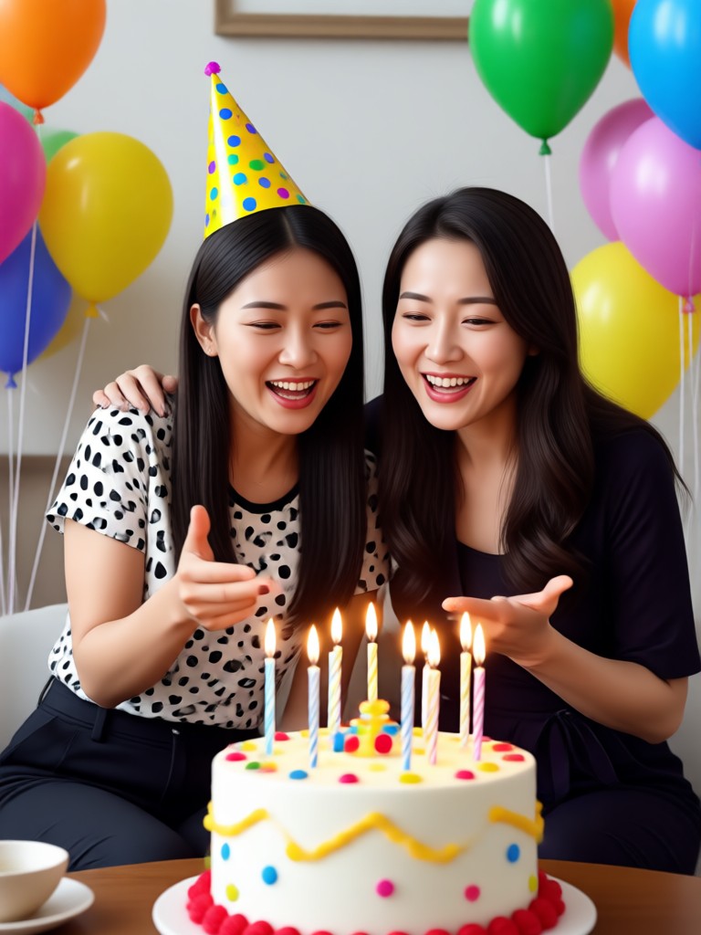 Birthday video featuring travel memories