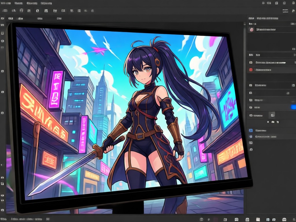 Generación de foto anime con un clic