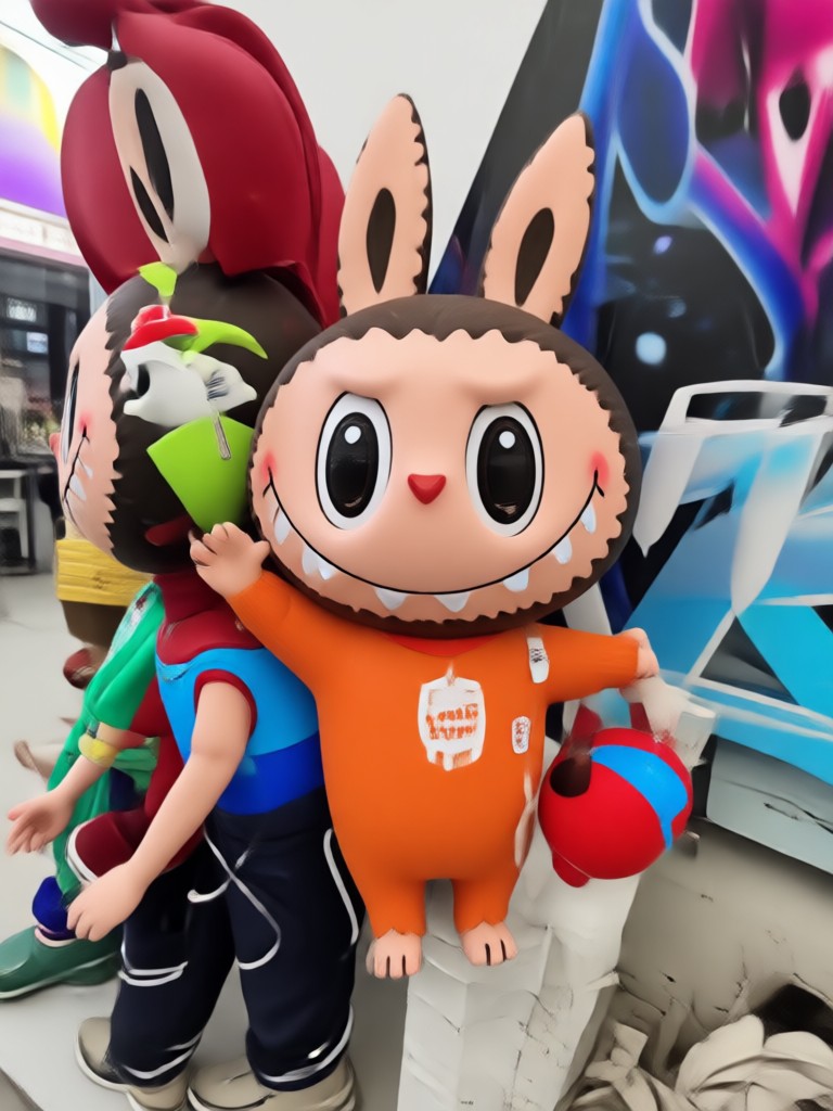 modelo 3d para imprimir bow buddy en estilo cartoon