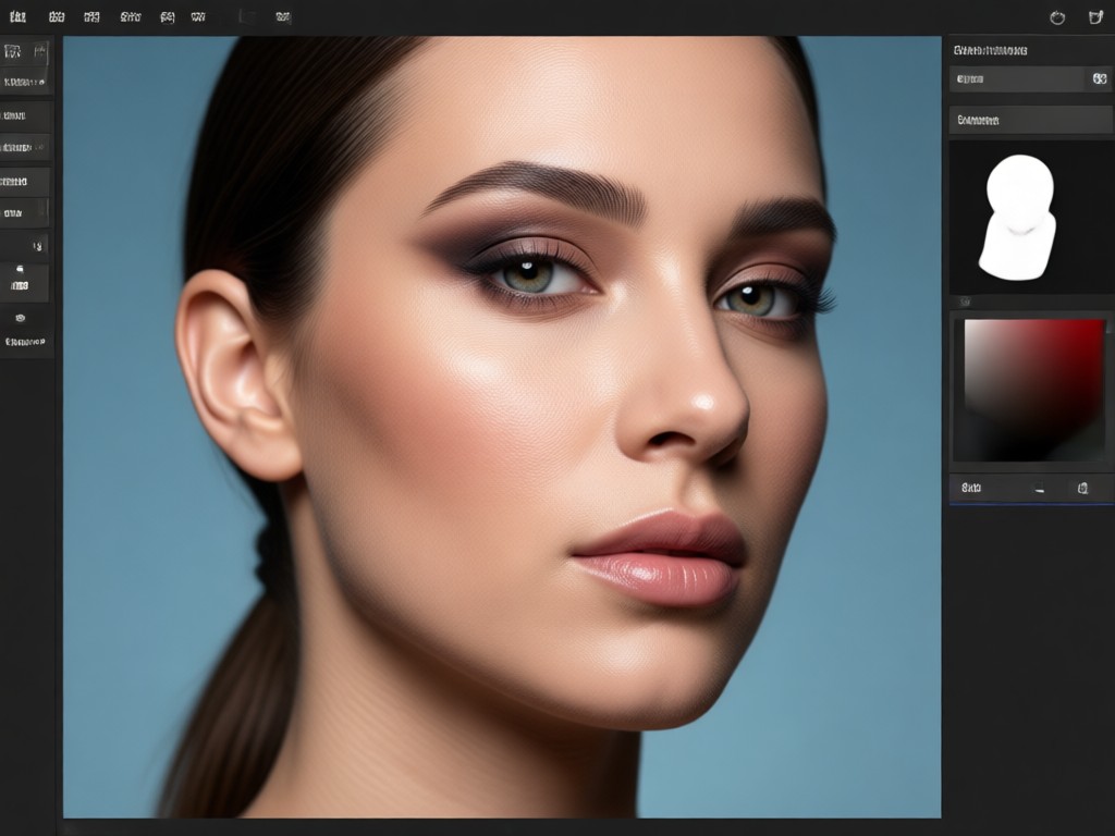 Original photo transformed into AI beauty