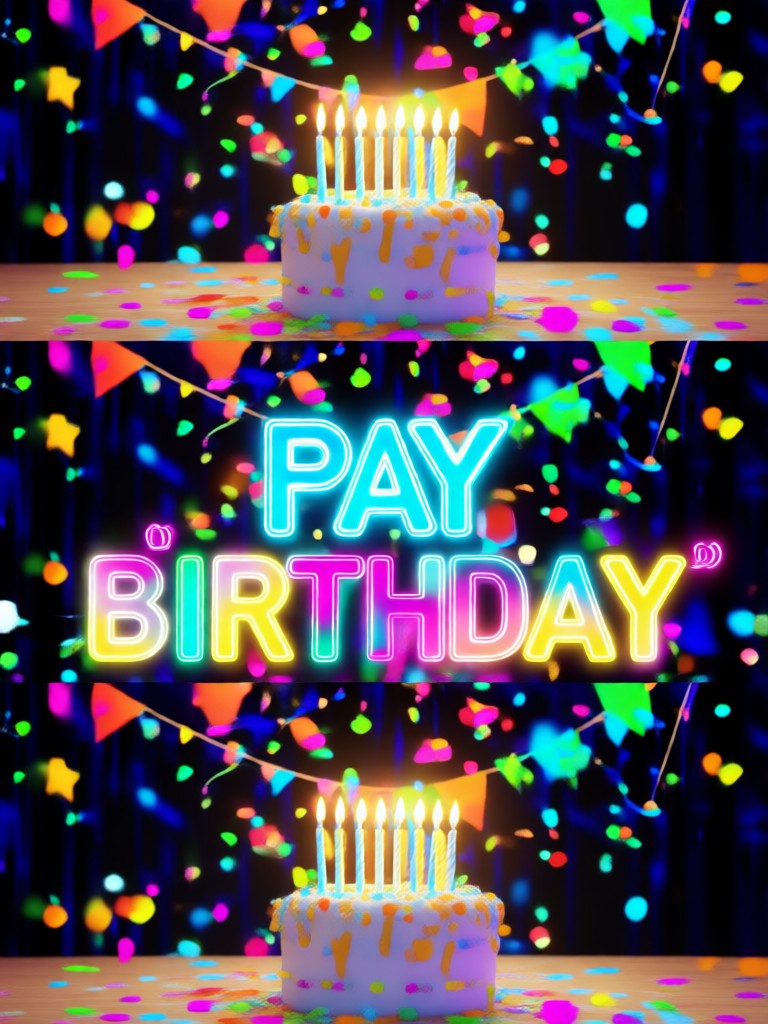 Viral TikTok birthday trend AI video effect