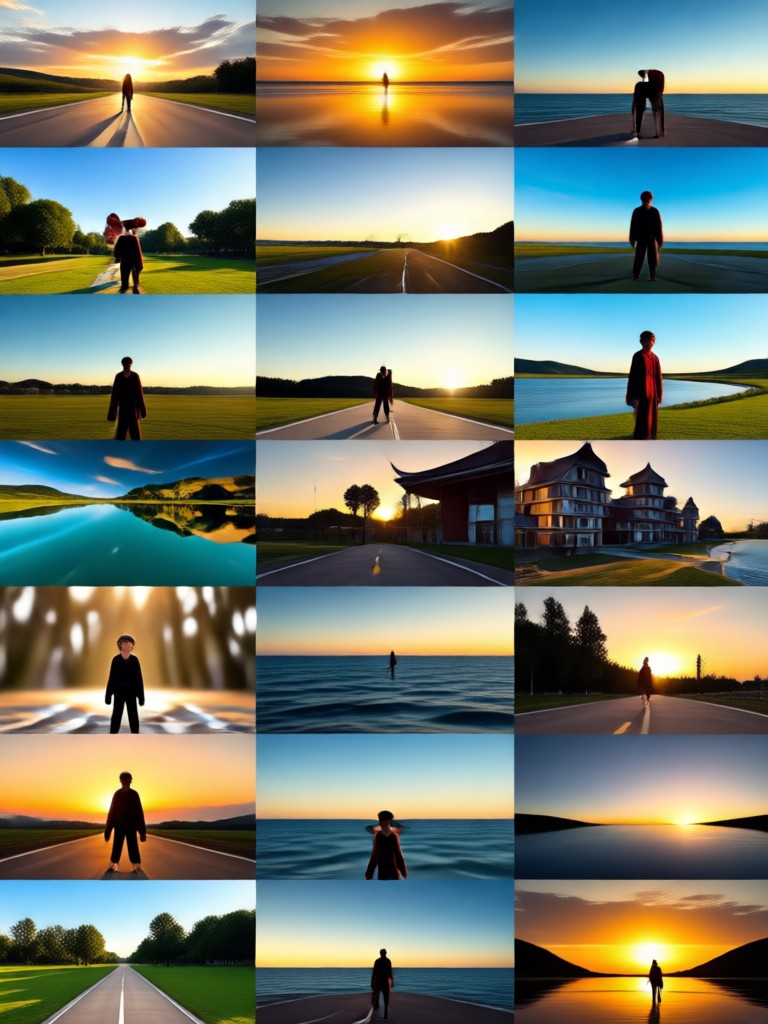 Birthday surprise montage video template