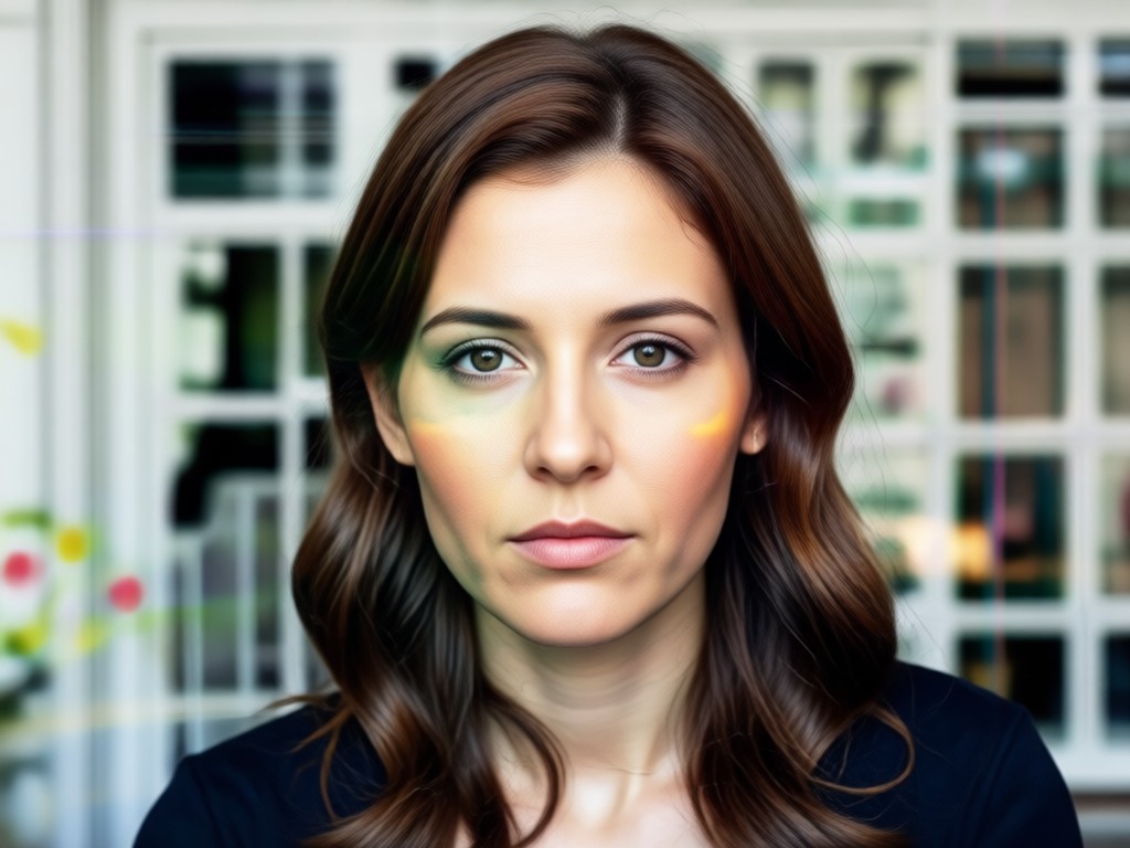 Customization controls for double exposure portrait editing