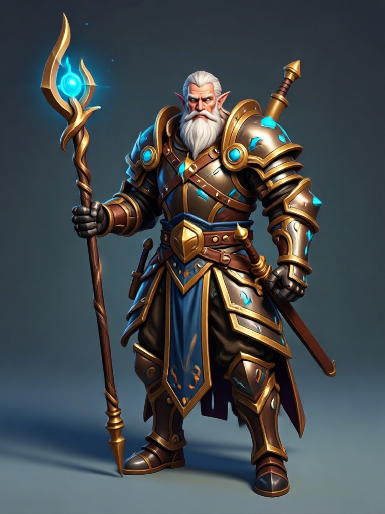 tiefling rogue dalam bayangan ai