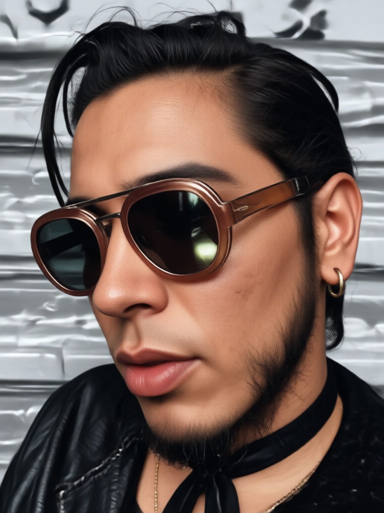 Cinematic lounge portrait