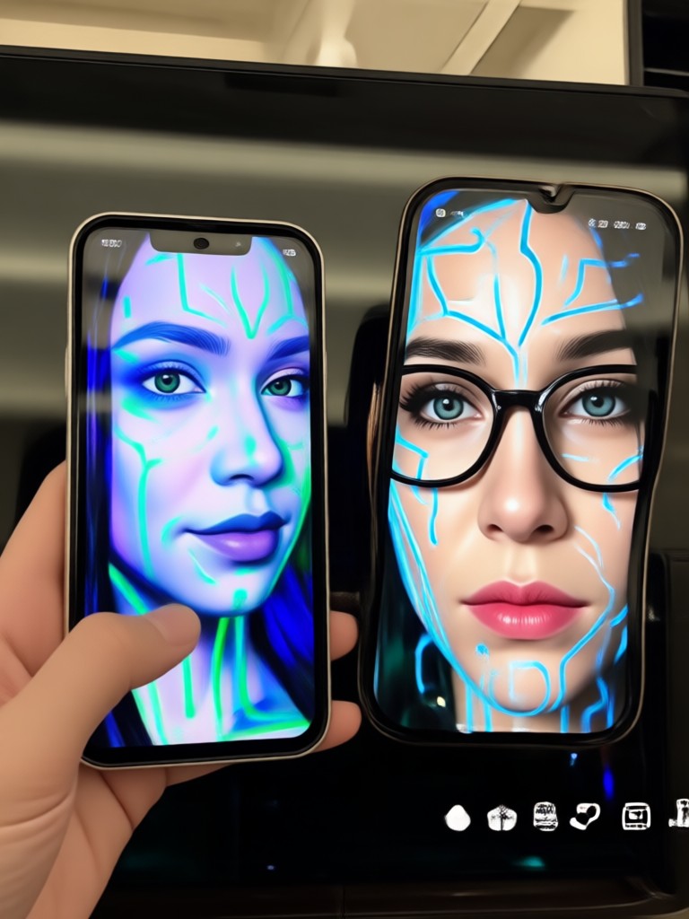 Face swap with old photo video