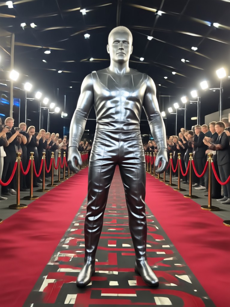 VIP event red carpet AI moment