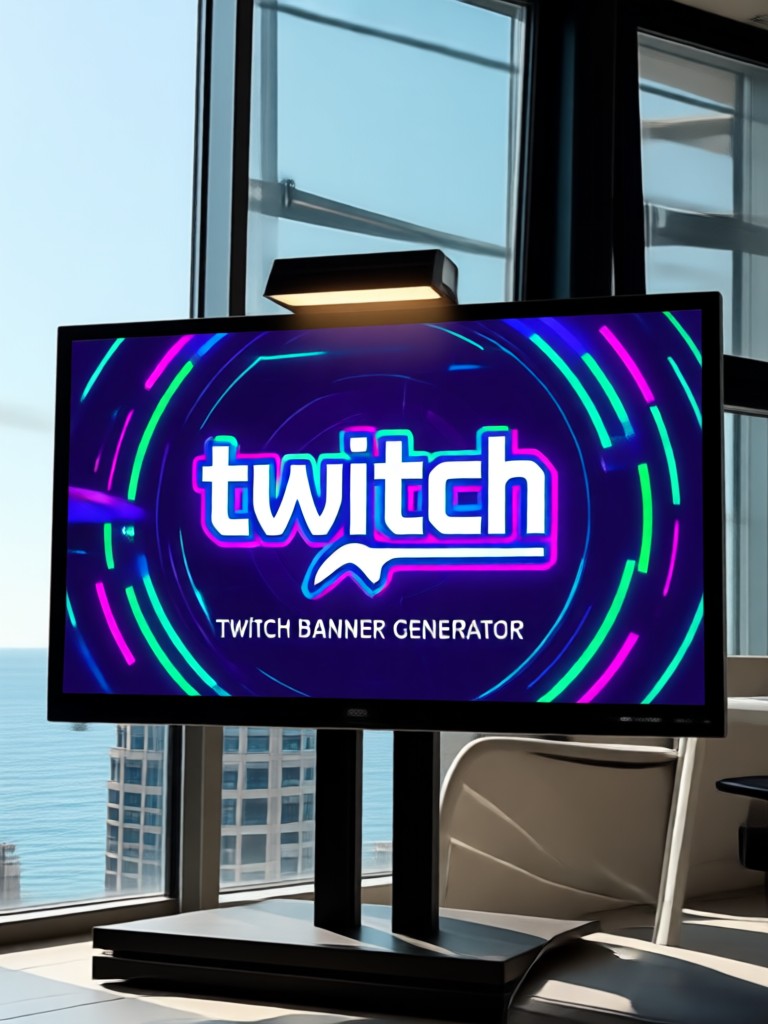Banner featuring a custom anime avatar for a VTuber channel