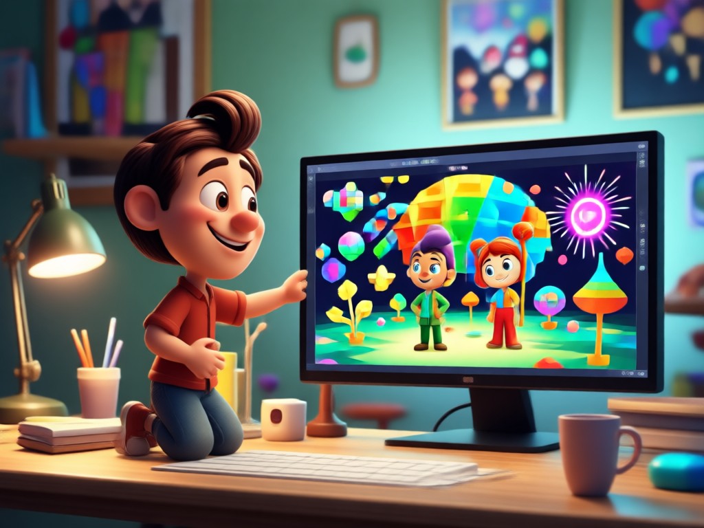 Authentic Pixar style 3D animation transformation