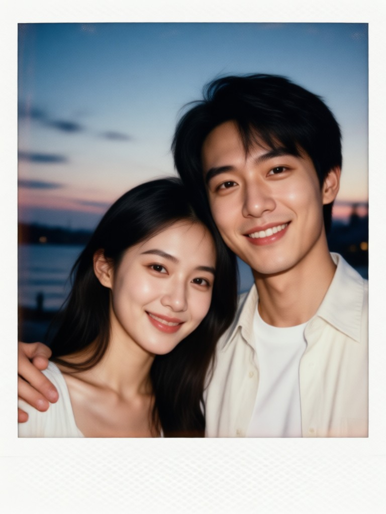 Video foto Polaroid dapat diedit minimalis