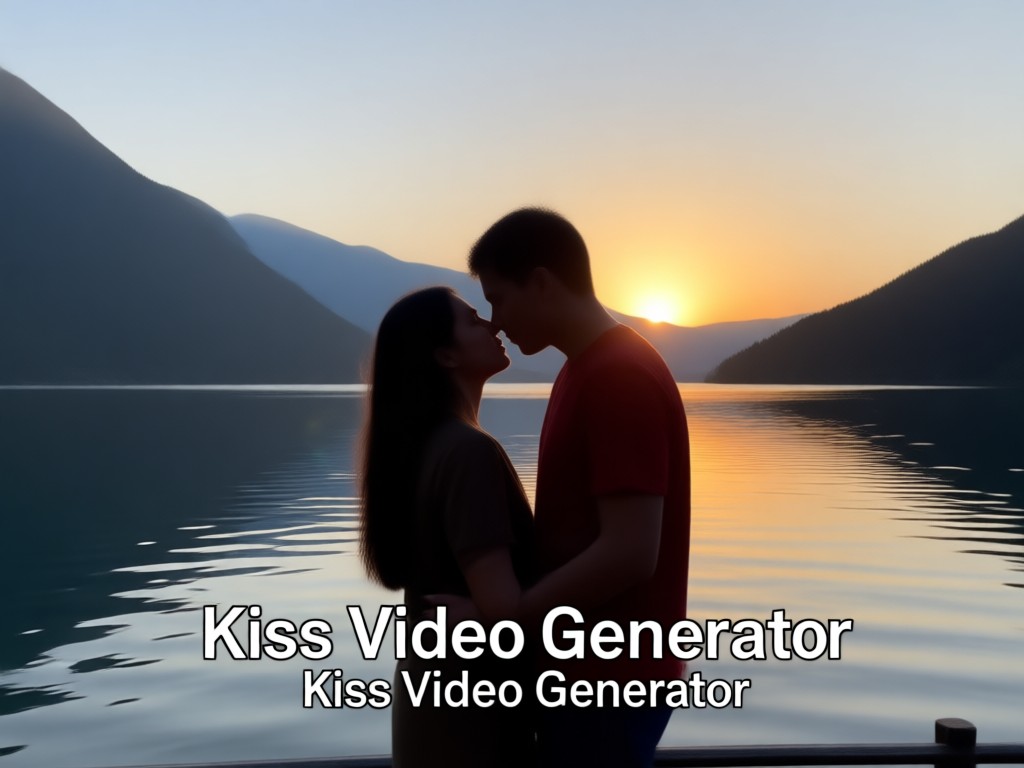 Filmische Bewegungstübertragung für Kuss-Videos durch KI
