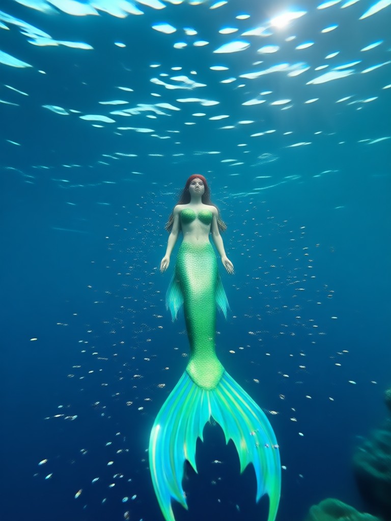 AI underwater ambiance and bubbles effect