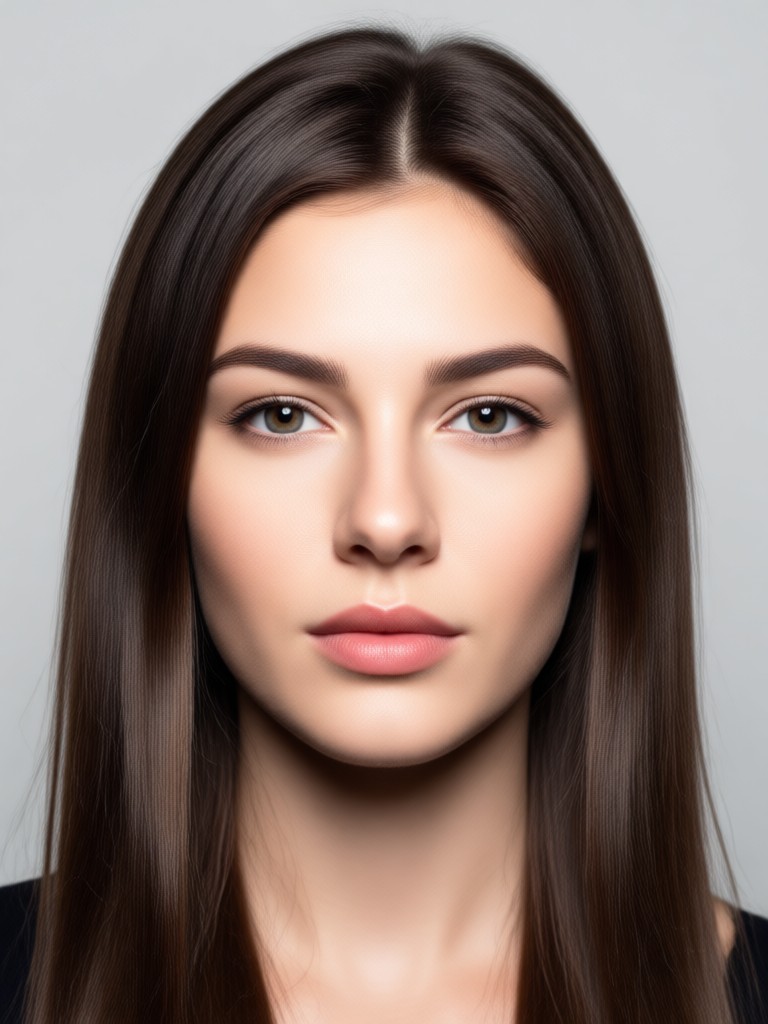 Realistic male AI mugshot with police backdrop
