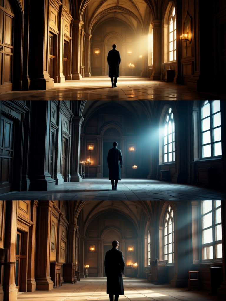 Golden hour enhancement with AI cinematic editing