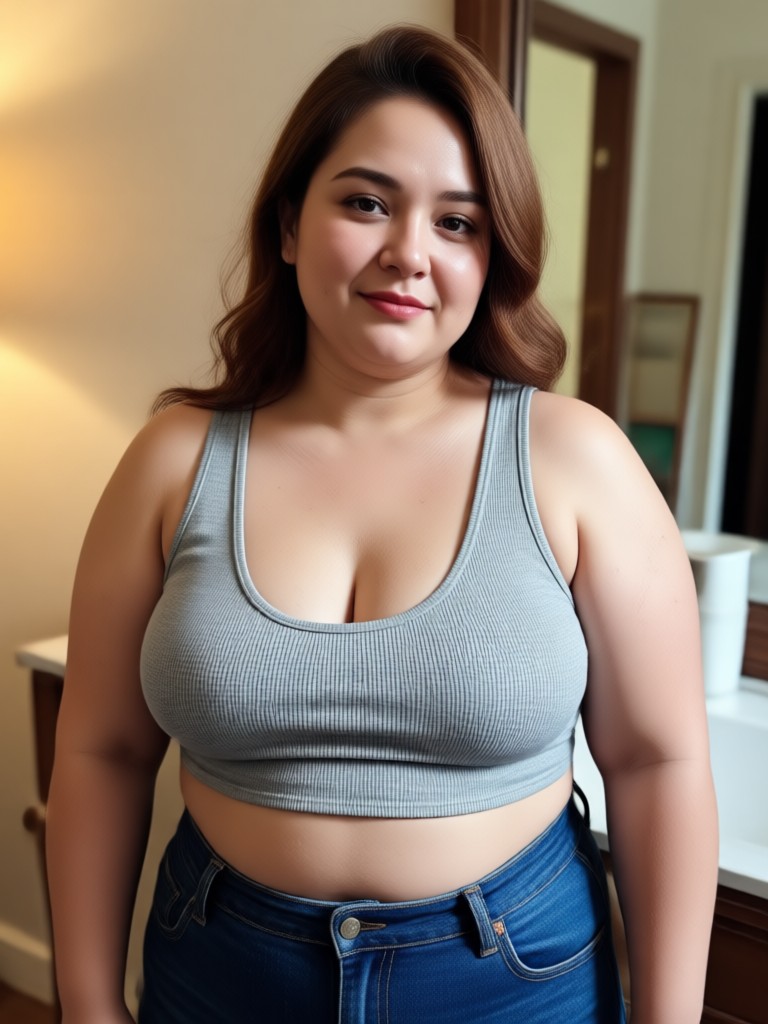 AI 필터를 통한 미묘한 체중 증가