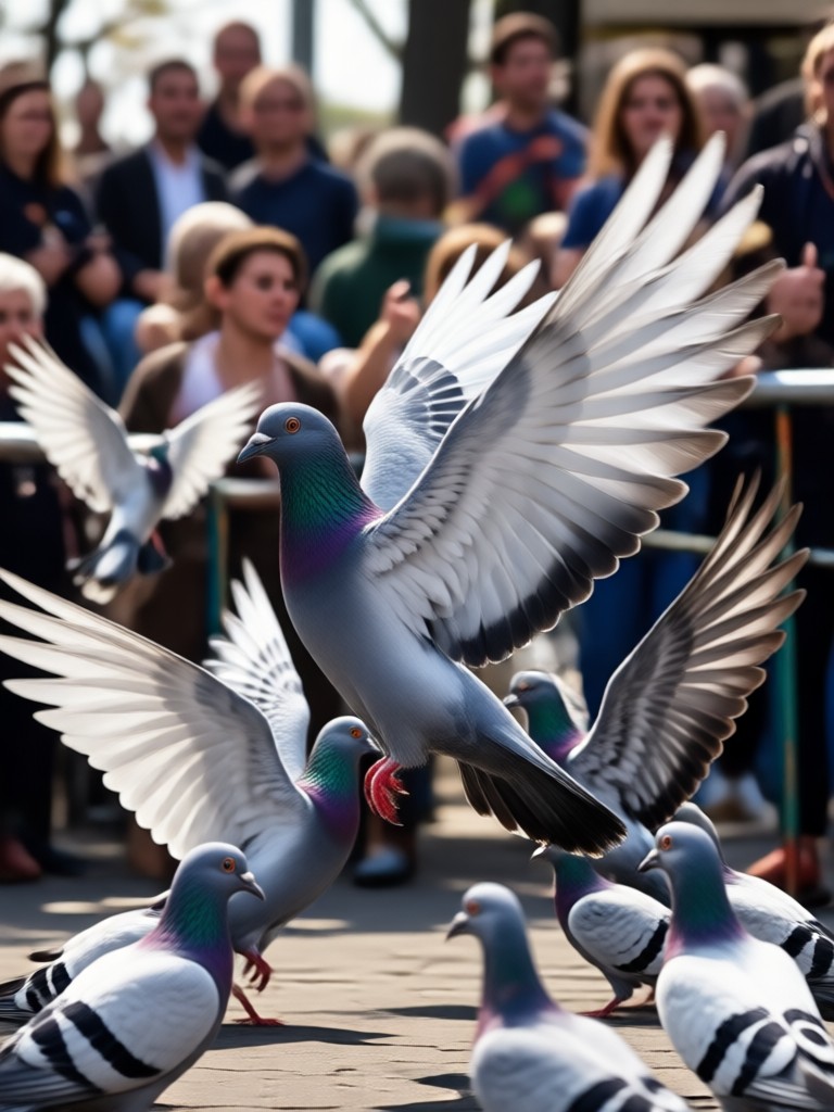 Funky Disco Pigeon Dance