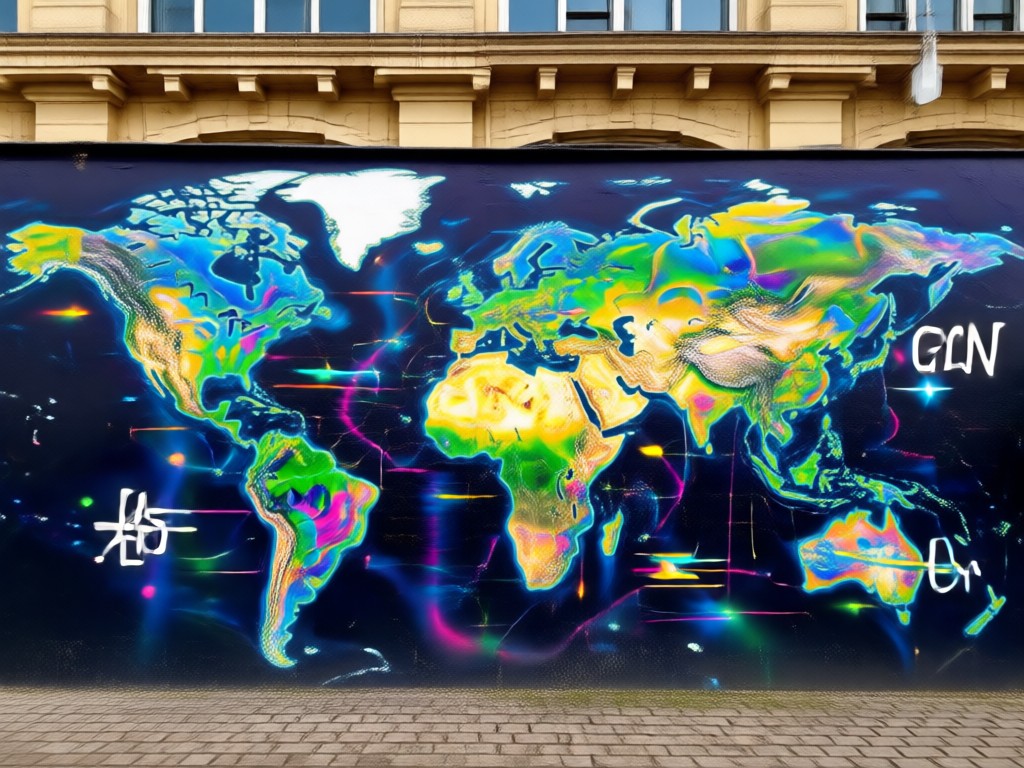 AI mural formatted for social media posts