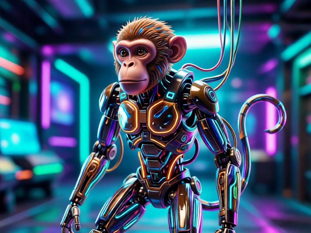 Gangster monkey AI transformation examples