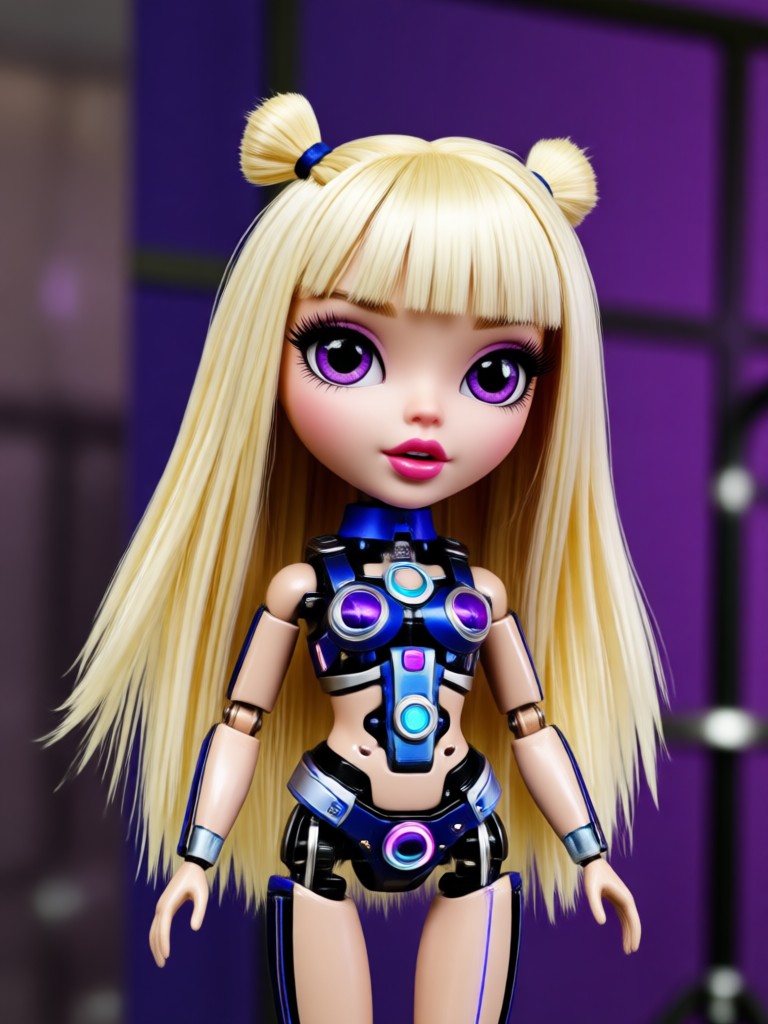 Creación de muñeca Bratz con ropa formal elegante